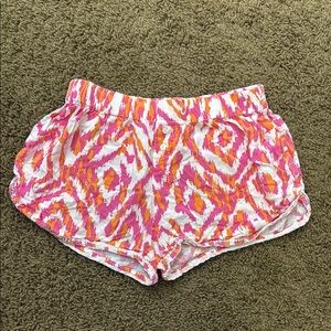 Vibrant Pink and Orange Women's Shorts